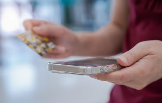 clear wallet phone case