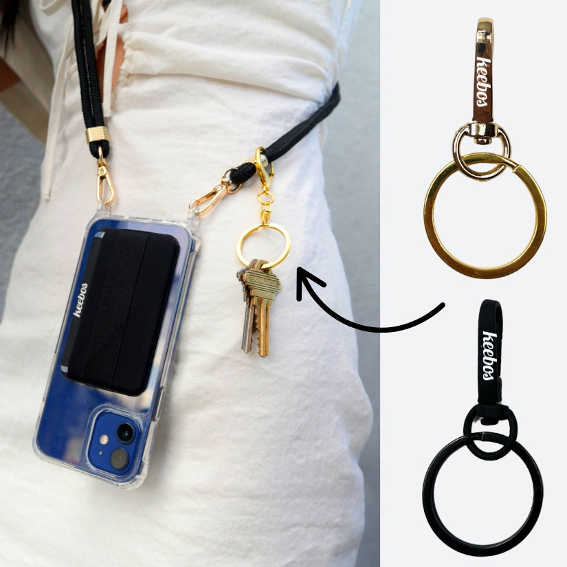 2 Key Clips - Black & Golden (50% off)