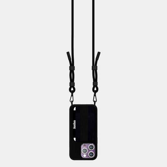 Crossbody Phone Case - Midnight, side view