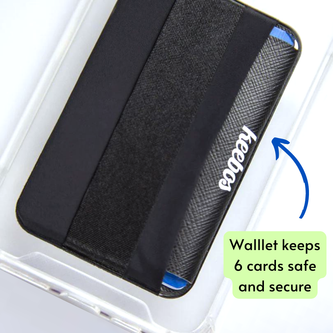 phone case with detachable strap and wallet keebos