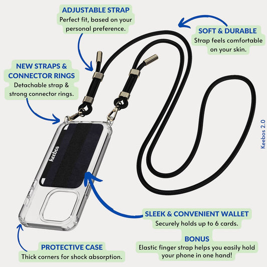 Designer look, lower price: stylish crossbody phone cases that still feel polished