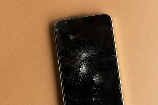 cracked phone