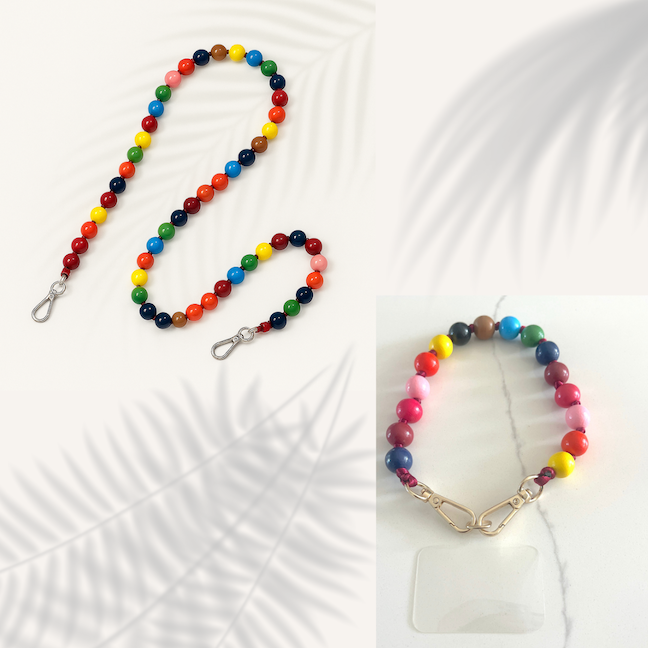 beaded phone strap bundle
