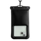 Black Waterproof Phone Case with Strap