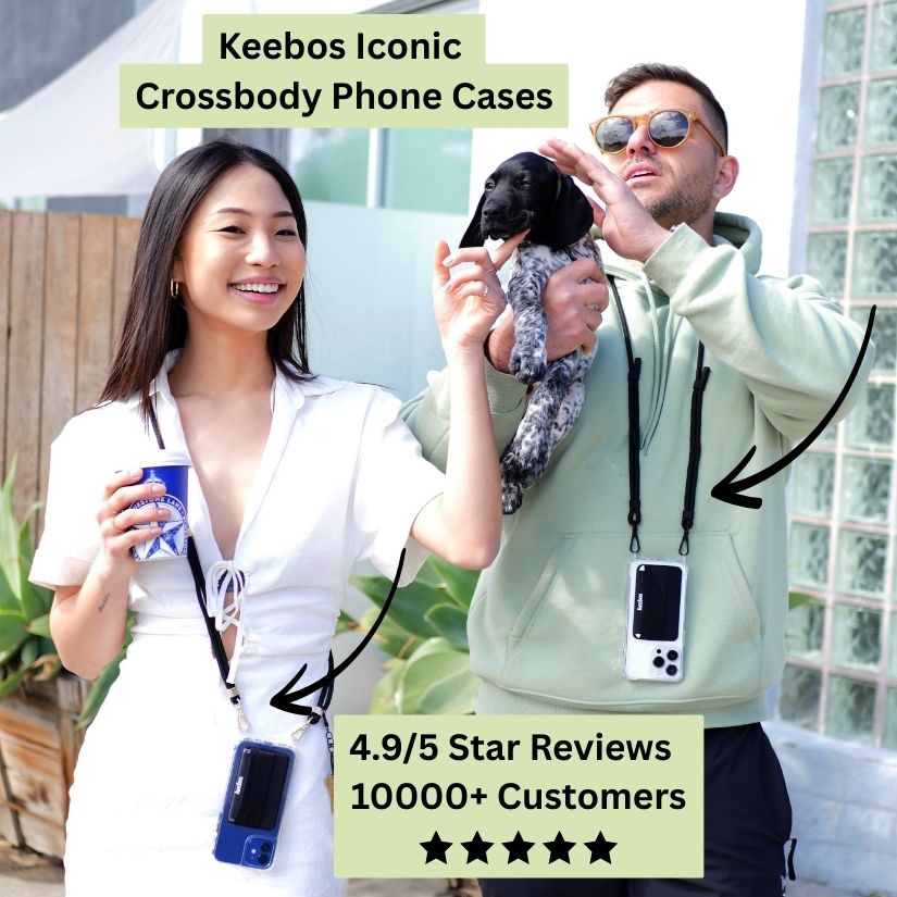 keebos crossbody phone case