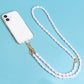 Pearl strap for phone cases