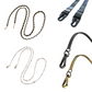 The five premium Keebos straps: Pearl Paradise, Rialto, Royal Gold, Royal Onyx and Voyage