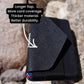 Sleek wallet for phone cases with adhesive. Comes with finger strap and card slot. 