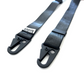 Black Voyage Strap (Flat Adjustable) for the Samsung Z Fold 8 crossbody case