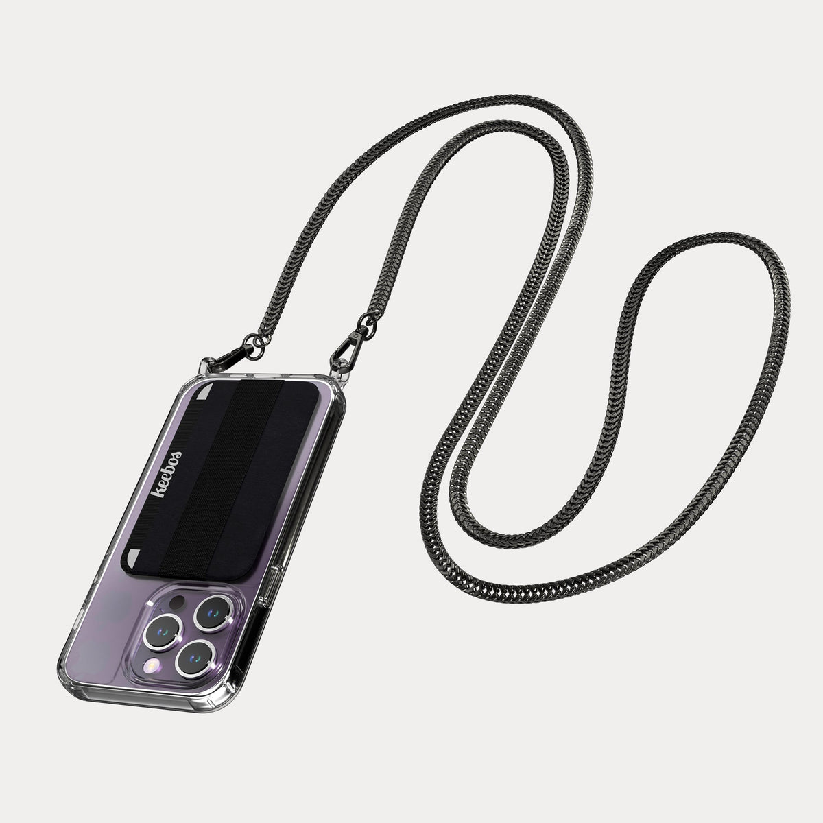 Onyx Chain for the Samsung Z Fold 8 crossbody case