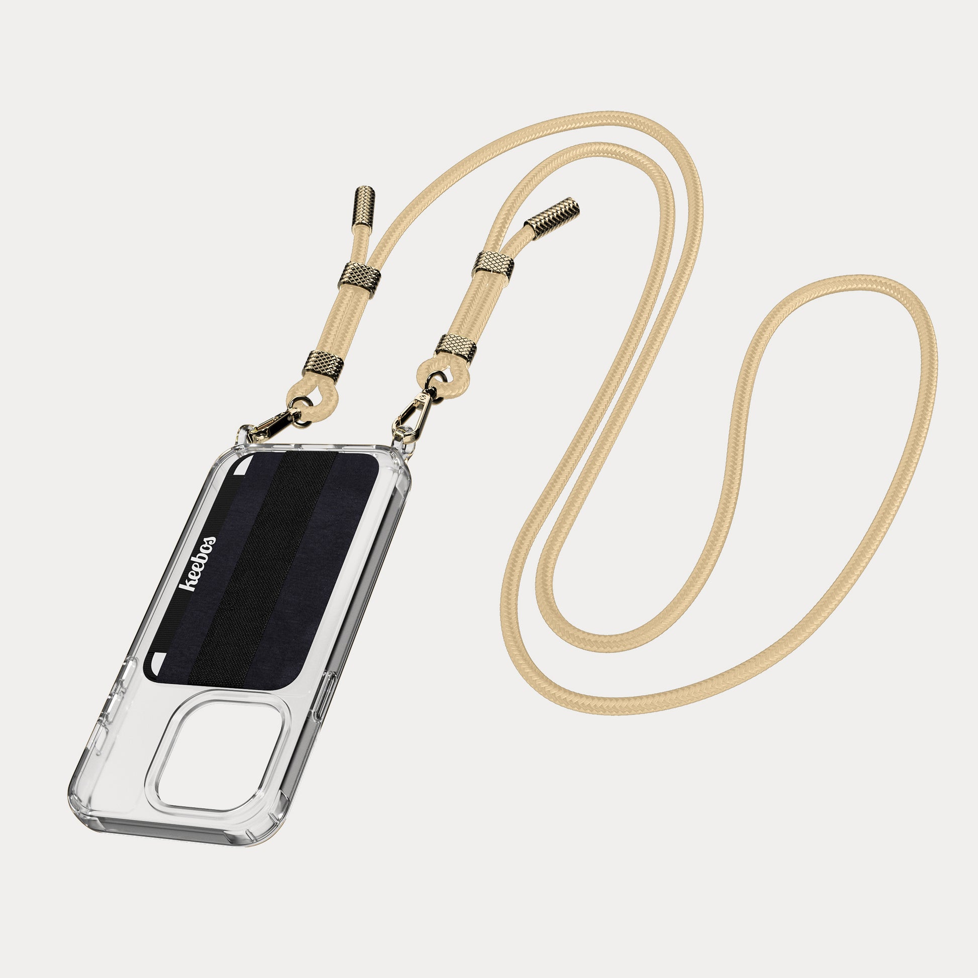 shopaztecs - Capri Designs Clear Cell Phone Crossbody - No Logo
