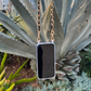 Crossbody Phone Case - Rialto (Vegan Leather & Gold Chain)