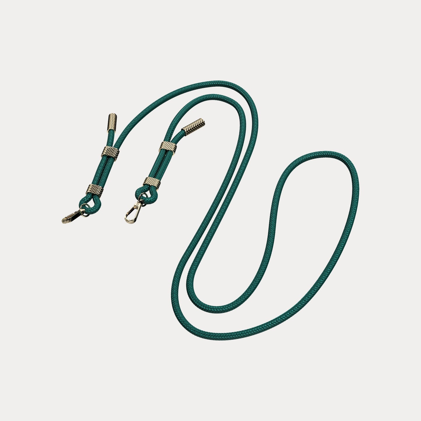 Venice pine green detachable crossbody phone strap