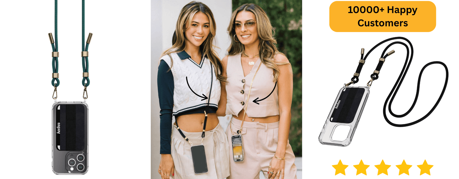 keebos crossbody phone cases