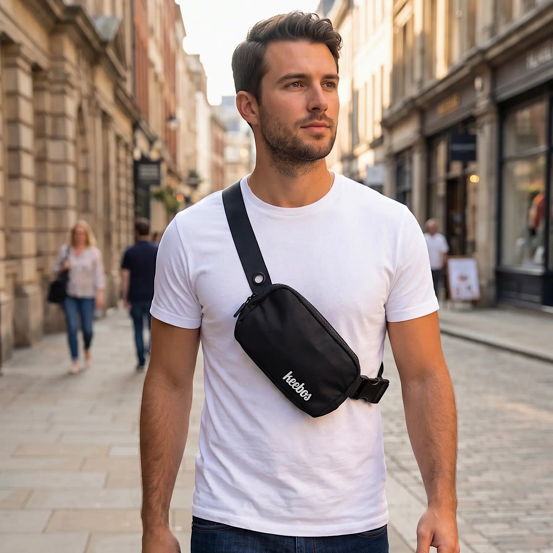 Men's Crossbody Bag | Lightweight & Water Resistant