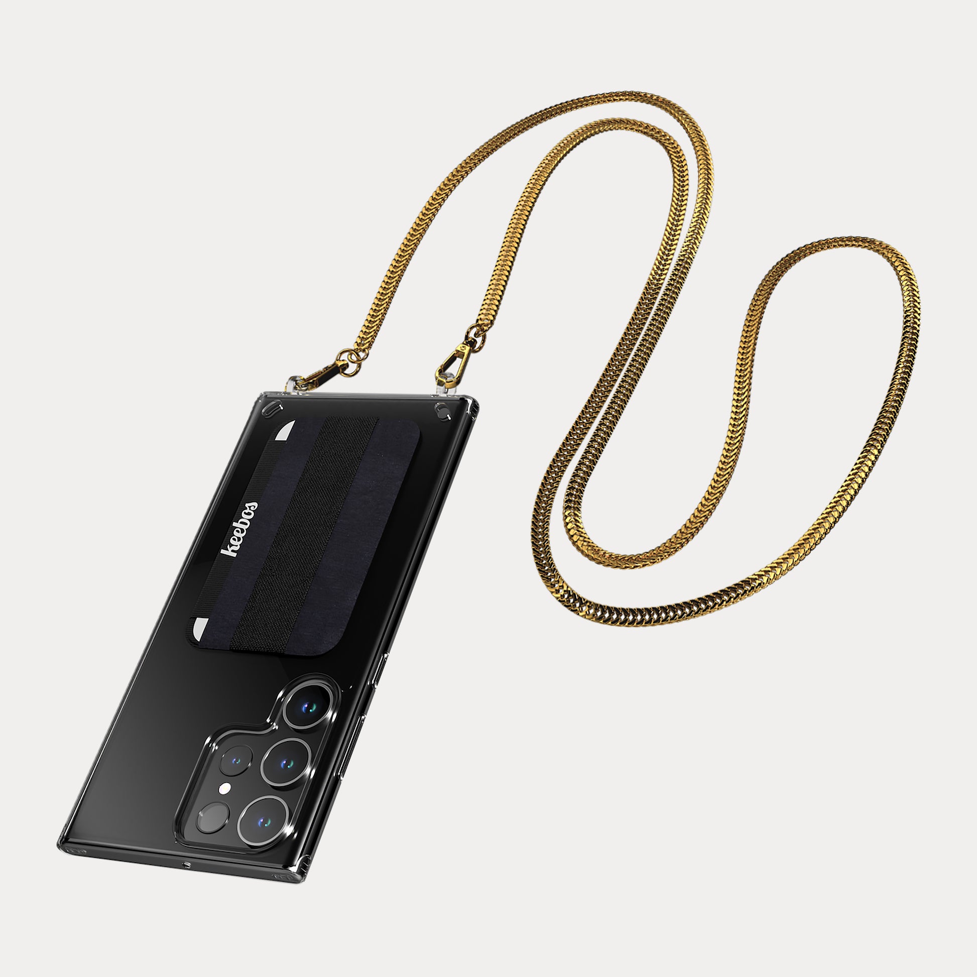 For Samsung Galaxy Z Flip 3 4 Leather Strap Chain Crossbody Lanyard Wallet  Bag
