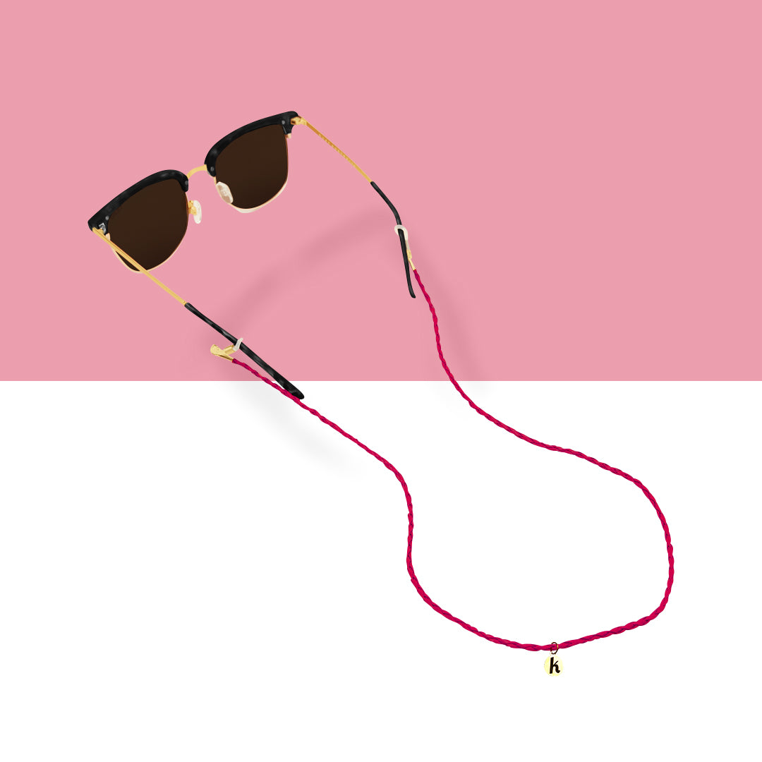 Pink sunglass strap