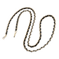 Rialto vegan leather and gold chain crossbody phone strap
