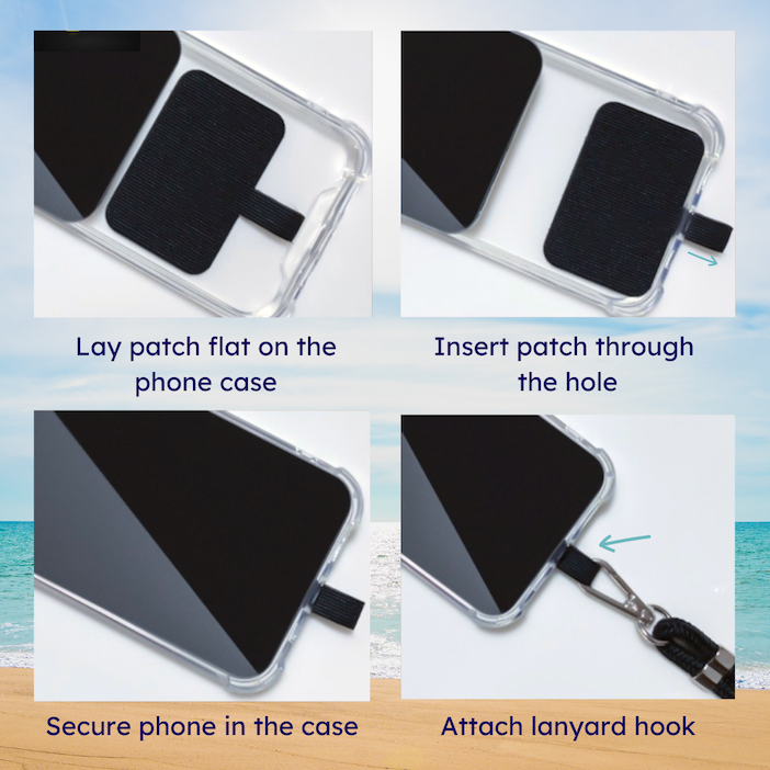 Crossbody Phone Case, Changeable Smartphone Strap, Harness