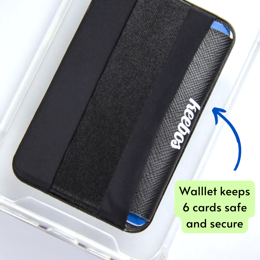 phone case with detachable strap and wallet