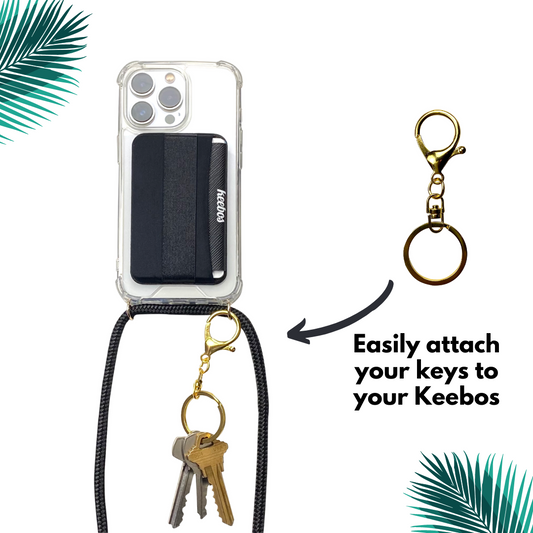 Keebos - Golden Key Clip