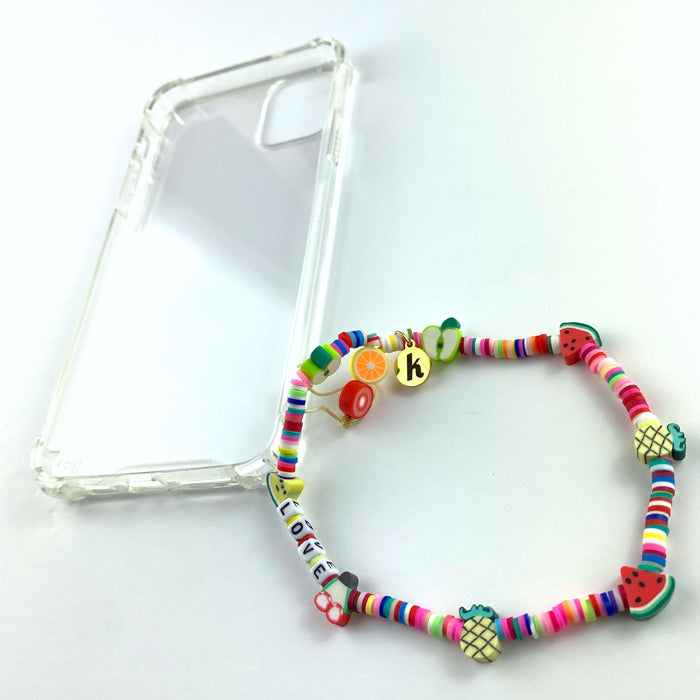 Beaded Phone Strap - Love – Keebos