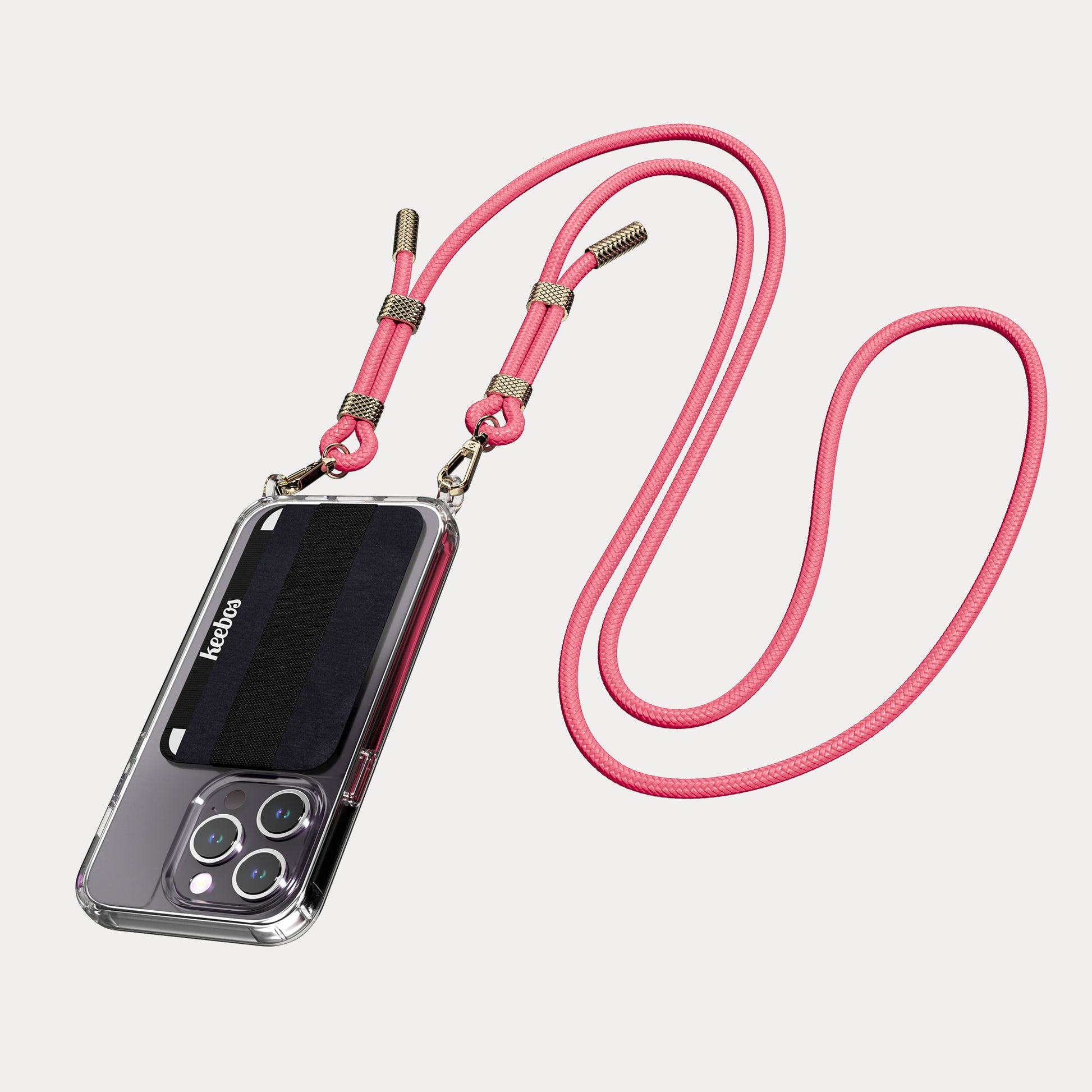 Pink iPhone Necklace Case Pink iPhone Necklace Case